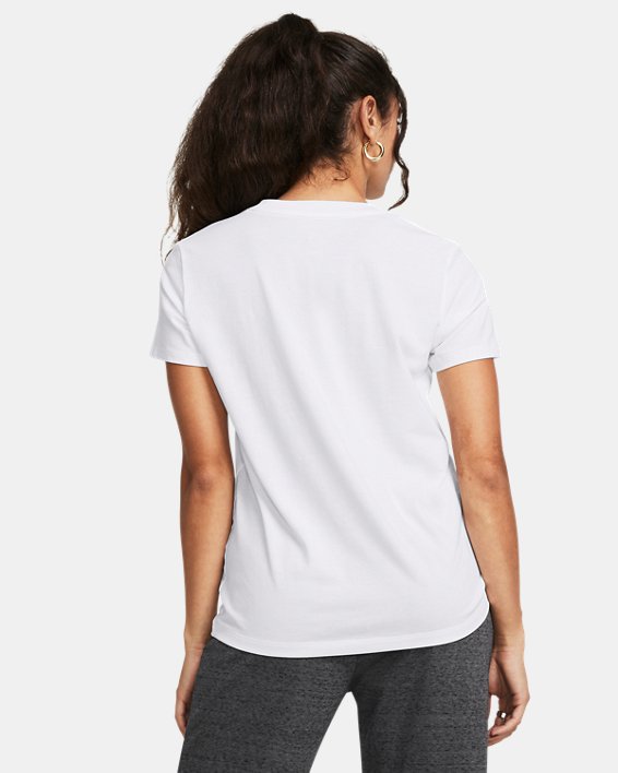 Koszulka damska z krótkimi rękawami UA Off Campus Core, White, pdpMainDesktop image number 1